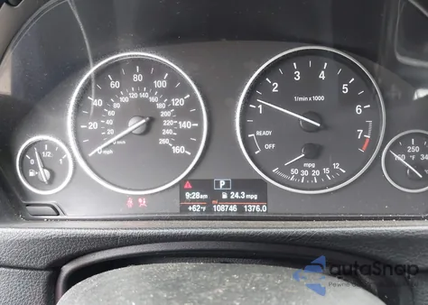 2014 BMW 328I from USA, damaged, VIN WBA3C1C59EK110667